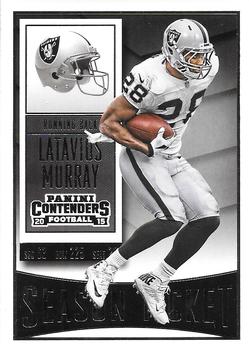 Latavius Murray Oakland Raiders 2015 Panini Contenders NFL #8